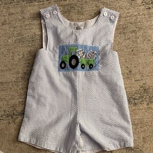 MSC Blue Striped Kids One Piece